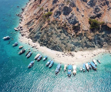Adrasan: Gita in barca a Suluada con pranzo e snorkeling