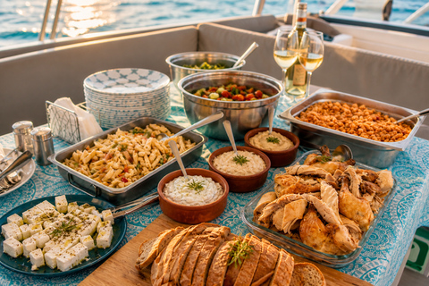 Rhodes: Premium All Inclusive Sunset Catamaran Experience