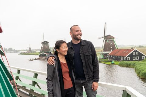 Vanuit Amsterdam: dagtocht mezt gids Edam, Volendam en Zaanse Schans