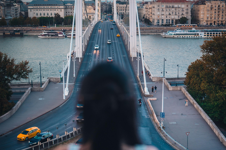 Foto di strada nelle vie più belle di Budapest