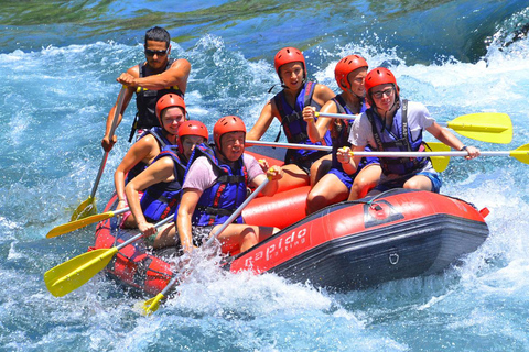 Alanya en zij: Rafting Tour met Lunch en Hotel Transfer