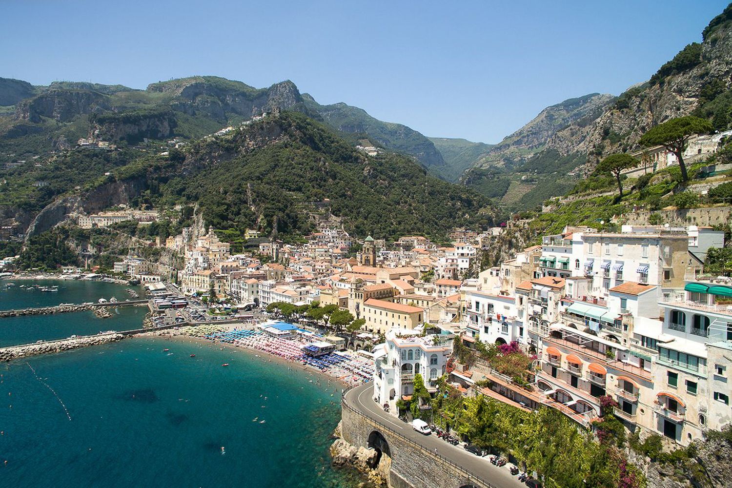 Amalfi: Privater ganztägiger Bootsausflug an der Amalfiküste