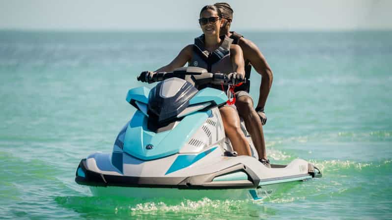 Jet ski safari from Puerto Calero to Papagayo Beach