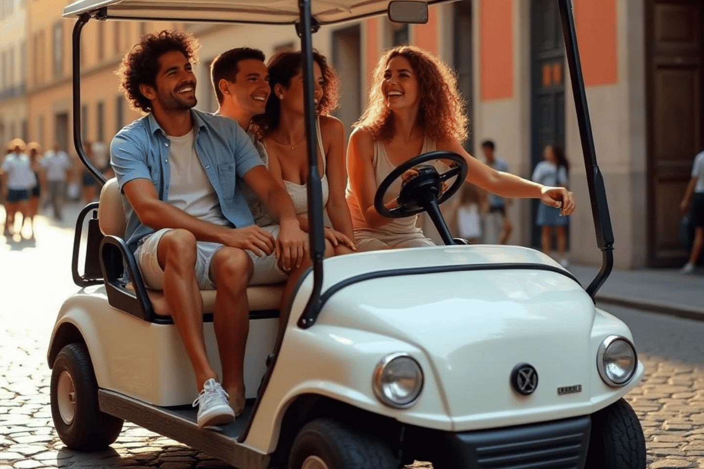 Rome : Excursion Guidée en Voiturette de Golf