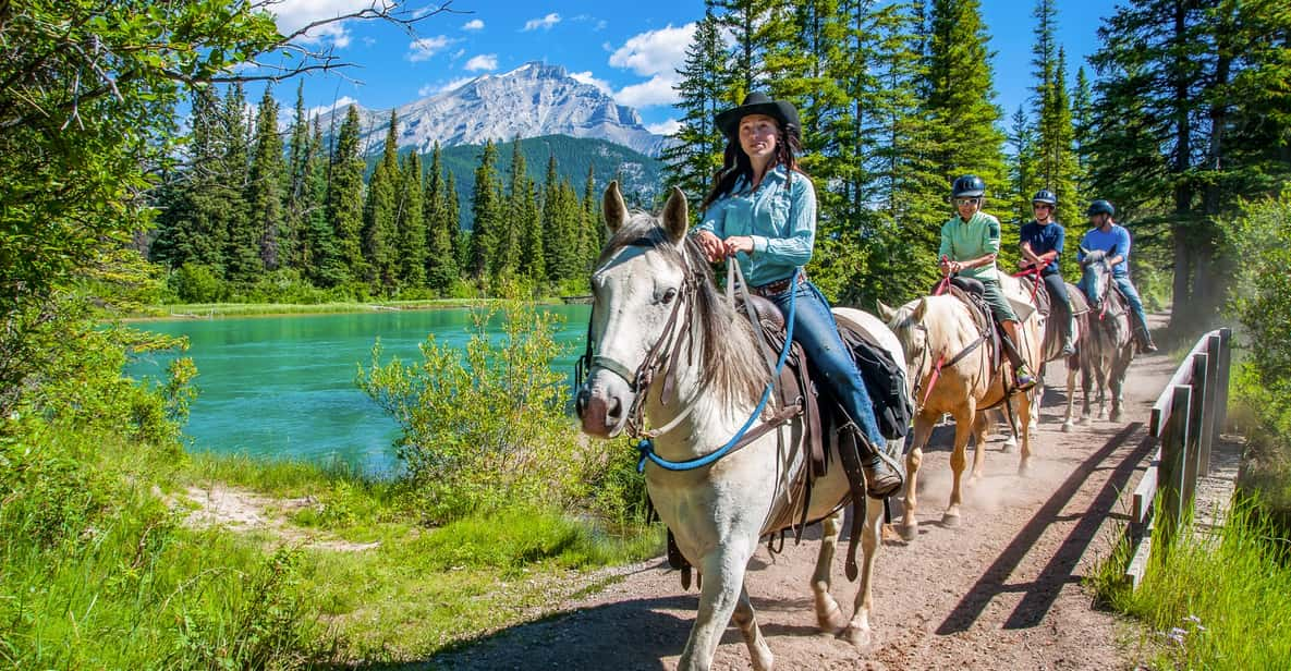 Banff National Park: 1-Hour Bow River Horseback Ride