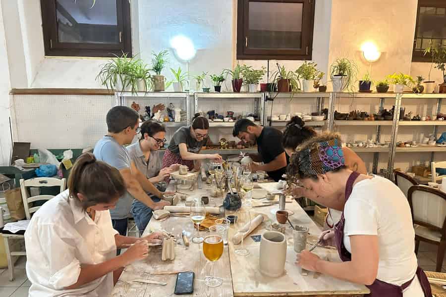 Wein- und Töpferworkshop im Smart Lab Verona