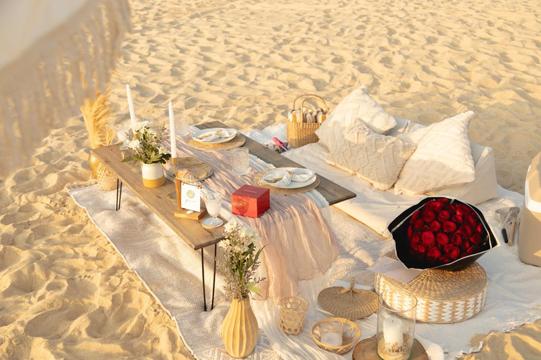 Romantic Sunset Picnic on Phuket Beach