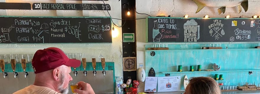 Visite d'une brasserie / Dégustation de bière artisanale Cancun Mexique