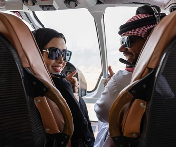 Abu Dhabi: Naturskön helikoptertur