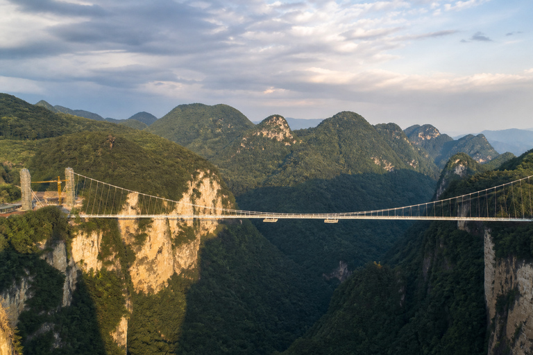 Zhangjiajie: Grand Canyon & Glass Bridge E-Ticket Options English Guide Service Only