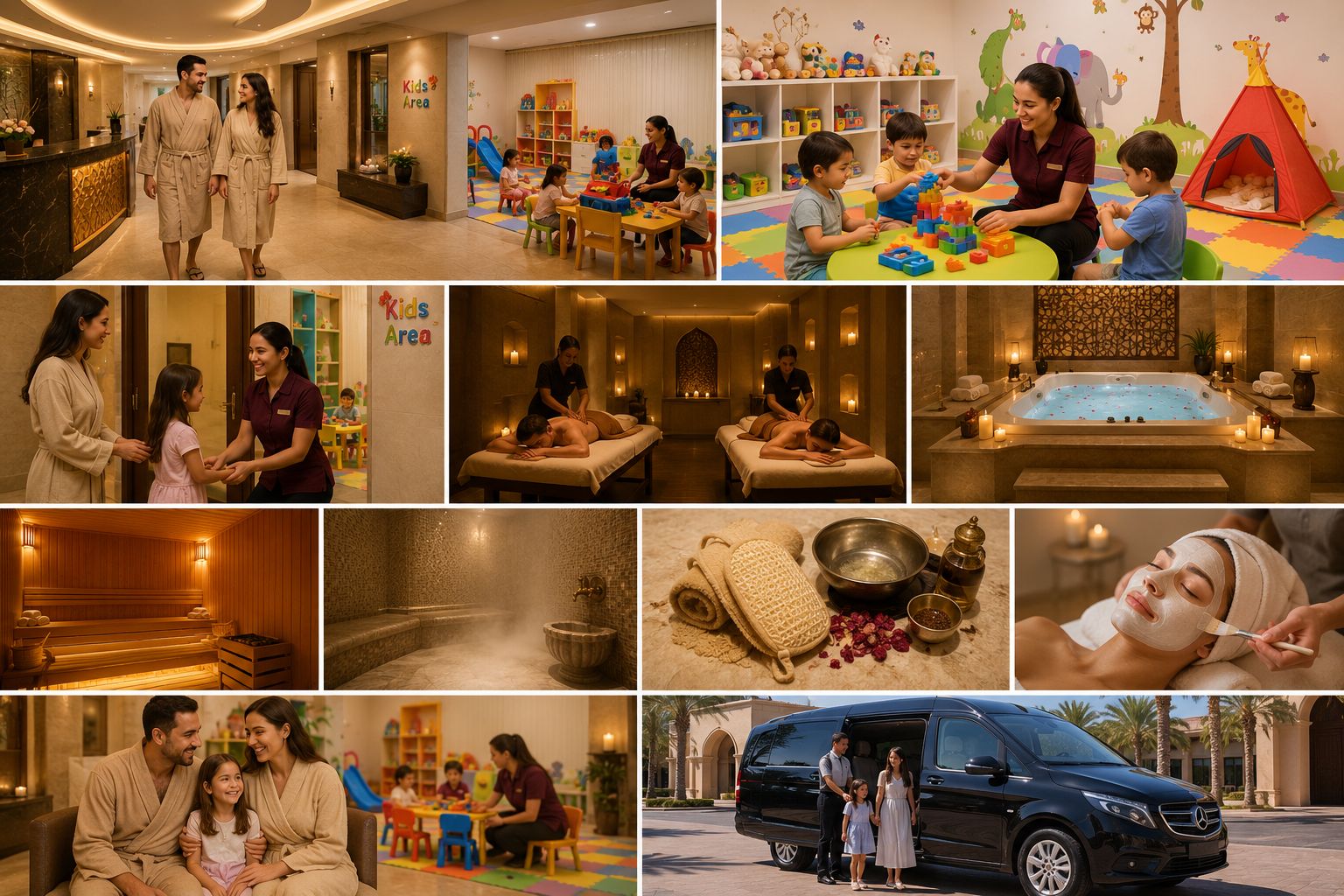 Scharm-el-Scheich: Kinderzimmer, Massage & Hammam-Erlebnis