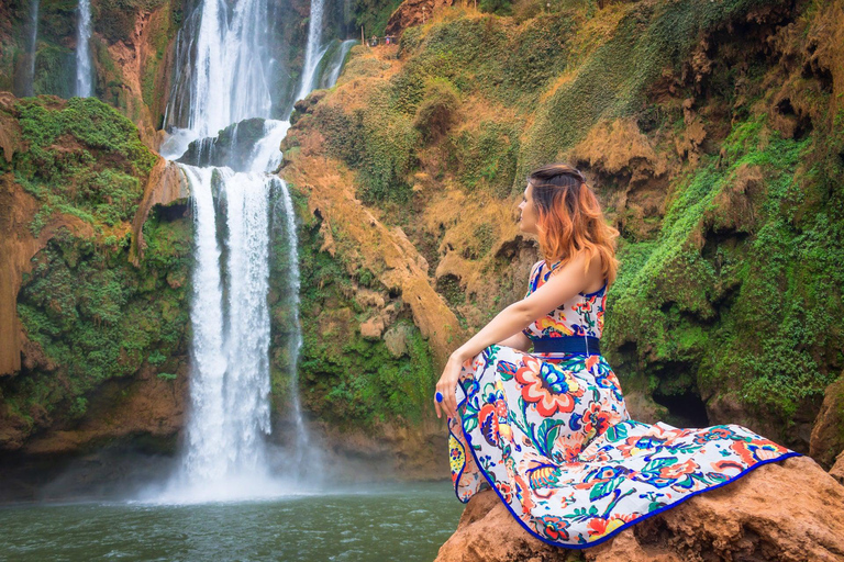 Desde Marrakech: Cascadas de Ouzoud con guía y paseo en barco