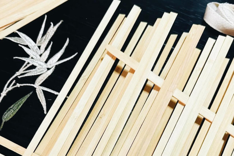 Guangzhou: Bamboo Weaving Workshop with Handmade Fan