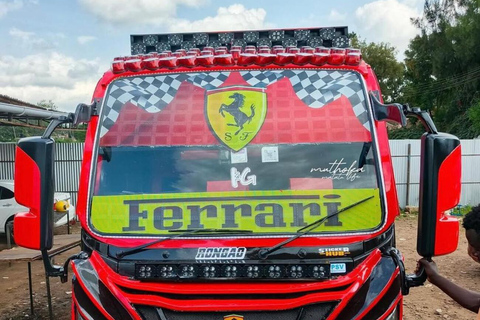 Nairobi: Matatu Culture Tour with Music, Art & Street Vibes Nairobi moving art with music.