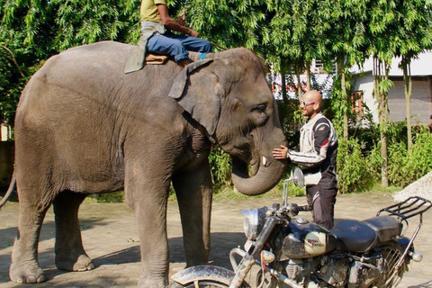 Kathmandu: 3-Day Guided Motorbike Tour to Pokhara & Chitwan Full package Inclusive with no hidden cost