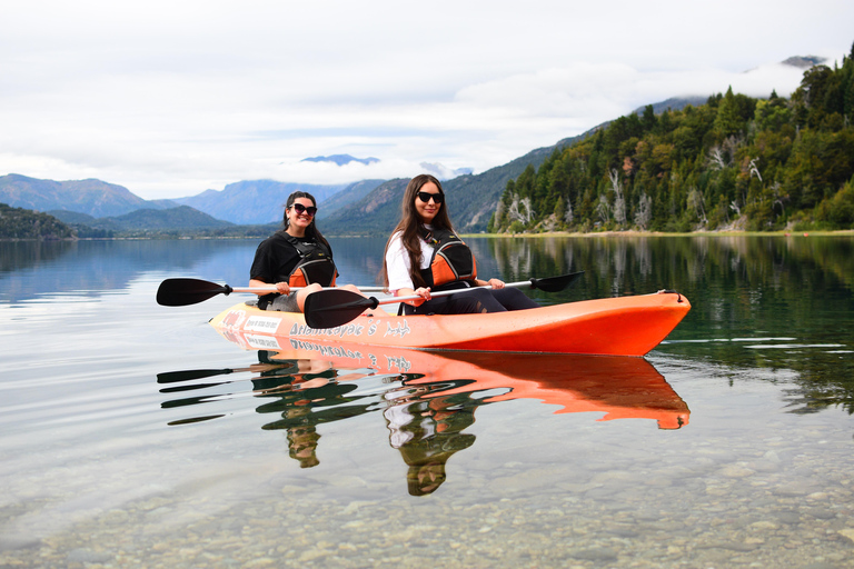 Double kayak adventure on Lake Moreno – Bariloche
