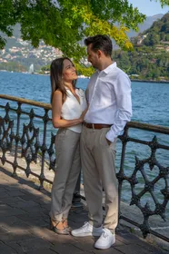 Como: 1,5-stündiges privates Fotoshooting mit dem Comer See