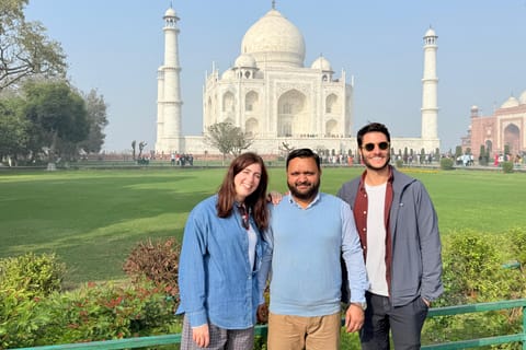From Delhi: Skip-the-Line Taj Mahal & Agra Fort Private Tour