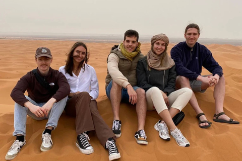 From Marrakech: 3-Day Merzouga Tour with Camel Trek & Luxury Camp Shared Standard Sahara Tour – Popular Choice