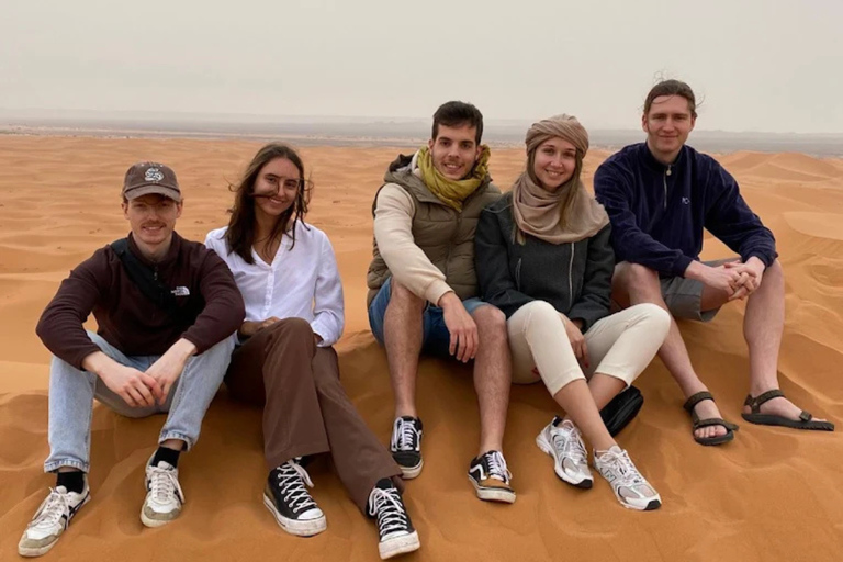 From Marrakech: 3-Day Merzouga Tour with Camel Trek & Luxury Camp Shared Standard Sahara Tour – Popular Choice