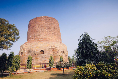 Varanasi: Dagsutflykt med Sarnath och båttur