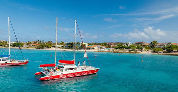Aruba: Sail & Snorkel with Turtles at WW2 Shipwreck with BBQ