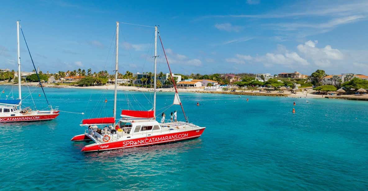 Sail & Snorkel with Turtles at WW2 Shipwreck with BBQ — a boat tour from Aruba, Aruba