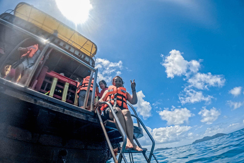 Z Koh Chang: 4 wyspy Snorkel &amp; Beach Tour dużą łodziąRejs wycieczkowy na 4 wyspy: Z transferem do hotelu