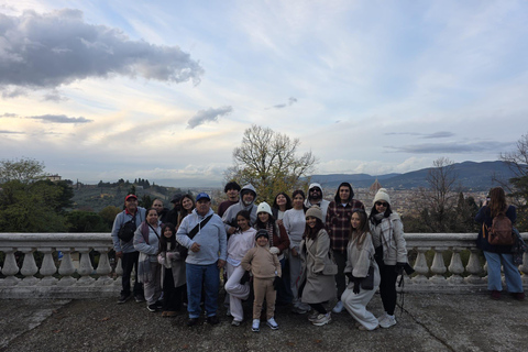Golf cart tour of the hills of Florence and Piazza Michelangelo