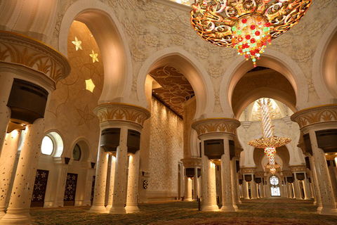 Abu Dhabi: City Tour with Grand Mosque & Louvre Museum Shared Tour in English