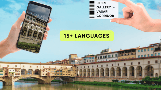 Florence: Uffizi and Vasari Corridor Timed Ticket & AudioApp