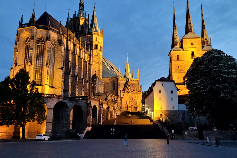 Odwiedź jarmark bożonarodzeniowy i miasto Erfurt