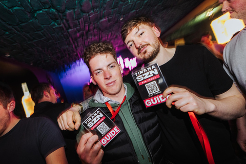 Tirana: Guided Pub Crawl with Free Shots & Photographer