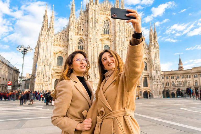Milan: Duomo & Rooftops Guided Tour with Lift Ticket English Guided Tour-Afternoon