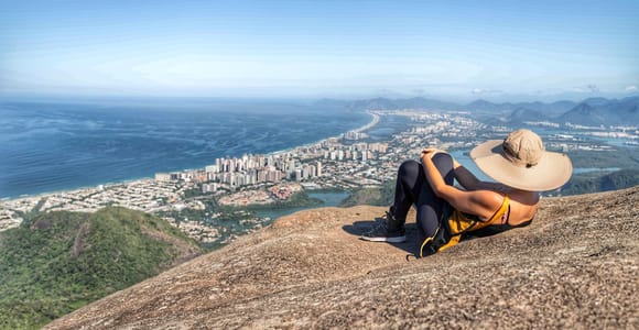Pedra Bonita: Hiking tour with a geologist and a visit to the free flight ramp.