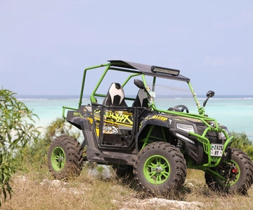 Avventura in buggy in tandem con pranzo alla Zanzibar Spice Farm