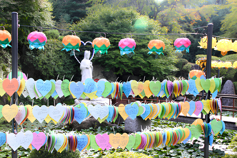 From Seoul: Buddhist Temple Experience & Nami Island Tour Group tour from Hotel the Designers Dongdaemun