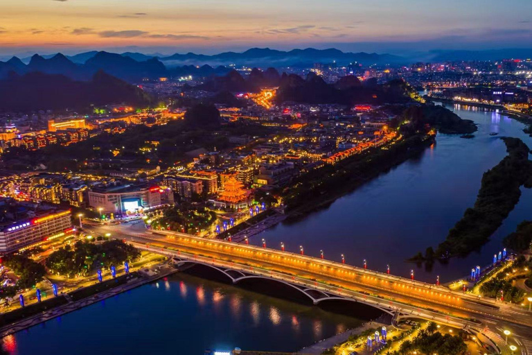 Guilin Two Rivers & Four Lakes Cruise Ticket Guilin One River and Four Lakes Day Cruise Ticket