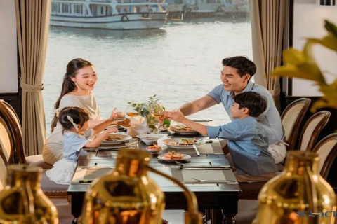 5-Star Ha Long Day Cruise with Jacuzzi, Lunch & Free Drink Day Cruise With Meal
