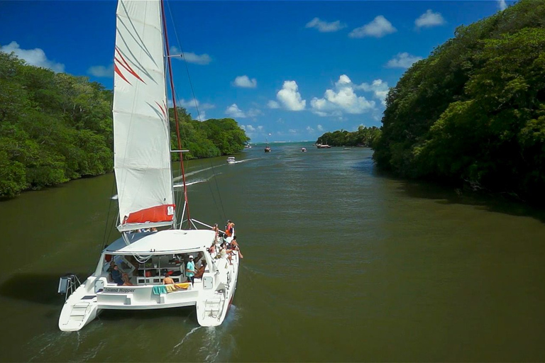 Rejs katamaranem do Ile aux Cerfs z Pointe Jerome