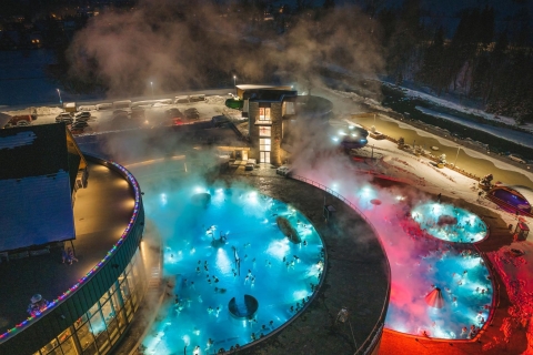 Depuis Cracovie : Visite de Zakopane avec SPA thermal et prise en charge à l'hôtelAu départ de Cracovie : Excursion à Zakopane avec visite des piscines thermales