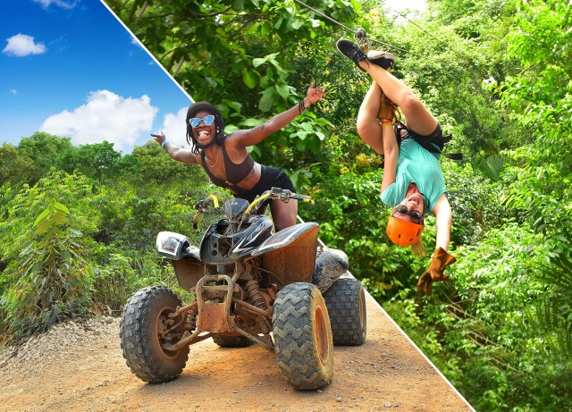 Visit Cancun Jungle ATV Tour, Ziplining, and Cenote Swim in Tulum