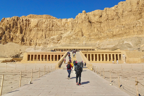 Hurghada: Luxor Tour with Valley of Kings, Karnak & Tut Tomb Shared Guided Tour with Lunch