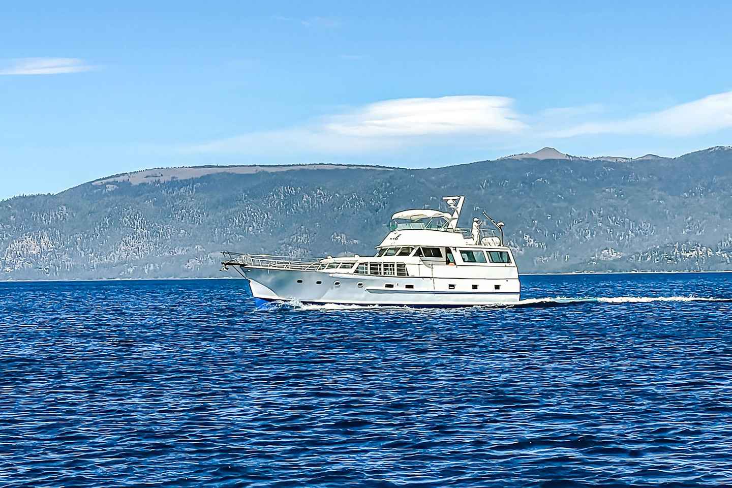 bachelor party in tahoe | embark on a sightseeing cruise at emerald bay