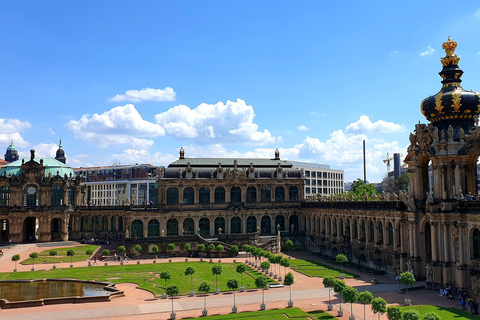 Tour del centro storico della città con cena sassone inclusa