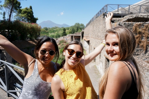 From Rome: Pompeii and Amalfi Coast Day Tour by Train