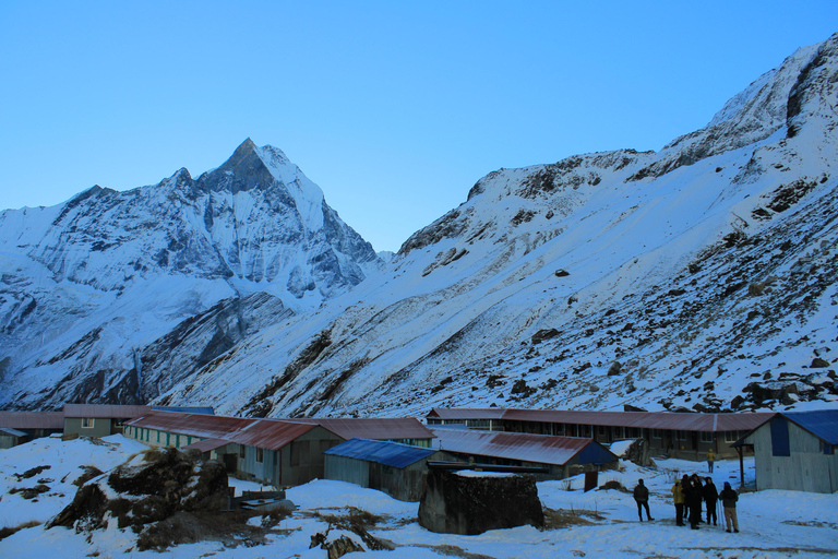 Excursão de helicóptero ao Campo Base de Annapurna