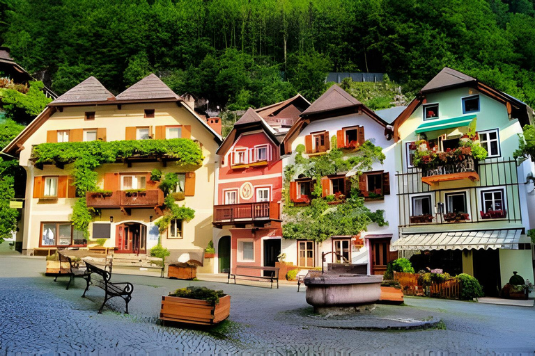 Vienne : tour en bateau à Traunsee, Hallstatt et Salzbourg (journée)