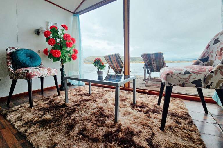 Lake Titicaca Lodge Hotel + Full Day Uros and Taquile Excursion Hotel Lodge Lake Titicaca + Full Day Excursion to Uros and Taquile