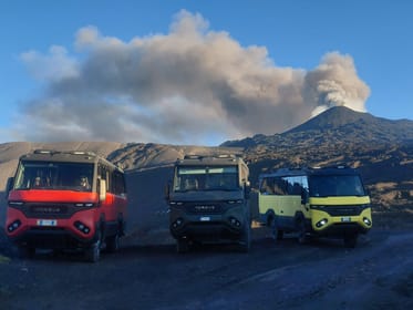 Etna: 4x4 Bus Excursion - Oil and Honey Tastings - Lunch in a Winery